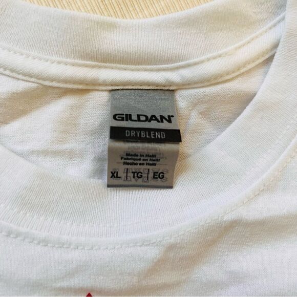 Set of 2 Mens Tshirt Shortsleeve Pullover Crew Casual Happy Presidents Day XL - Picture 2 of 3